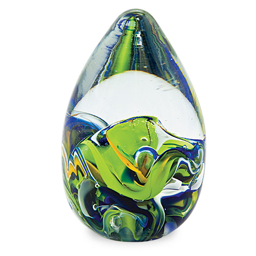 Small Pointed Paperweight Malta,Glass Paperweights Malta, Glass Paperweights, Mdina Glass