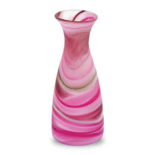 Mixed Pink Frosted Carafe Malta,Glass Lifestyle Range Malta, Glass Lifestyle Range, Mdina Glass