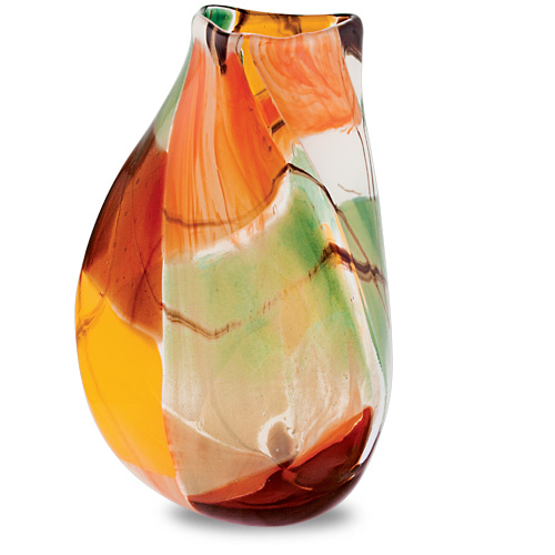 Africa Medium Triple Swirl Vase Malta,Glass Africa Malta, Glass Africa, Mdina Glass