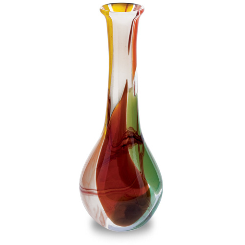 Africa Miniature Baseball Vase Malta,Glass Africa Malta, Glass Africa, Mdina Glass