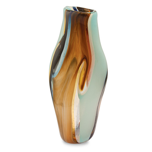 Agape Large Tall Double Swirl Vase Malta,Glass Agape Malta, Glass Agape, Mdina Glass