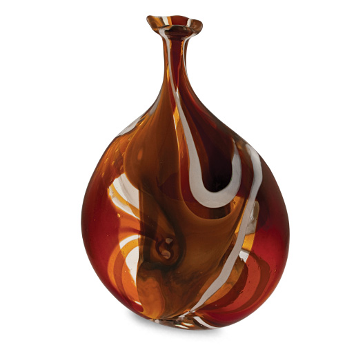Caspia Medium Lollipop Bottle Vase Malta,Glass Caspia Malta, Glass Caspia, Mdina Glass