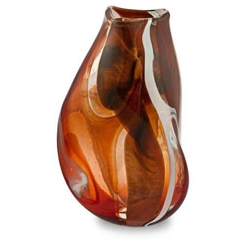 Caspia Large Triple Swirl Vase Malta,Glass Caspia Malta, Glass Caspia, Mdina Glass