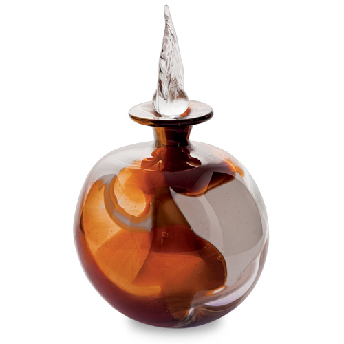 Caspia Miniature Round Perfume Malta,Glass Caspia Malta, Glass Caspia, Mdina Glass