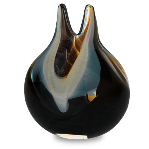 Corvo Miniature Double Neck Vase Malta,Glass Vases Malta, Glass Vases, Mdina Glass