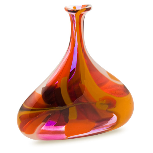Naia Large Tri Vase Malta,Glass Naia Malta, Glass Naia, Mdina Glass