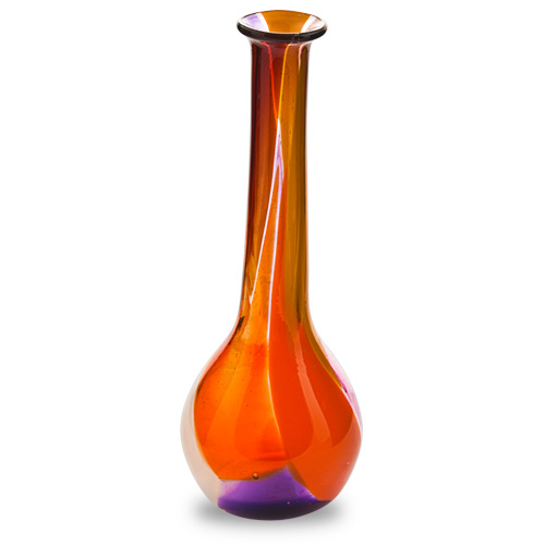 Naia Miniature Baseball Vase Malta,Glass Naia Malta, Glass Naia, Mdina Glass