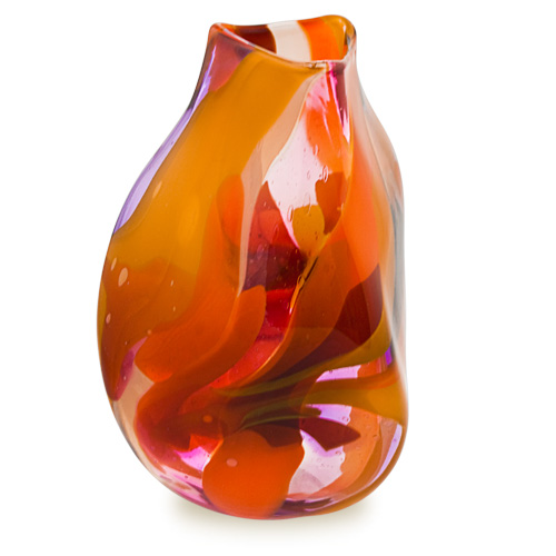 Naia Medium Triple Swirl Vase Malta,Glass Naia Malta, Glass Naia, Mdina Glass