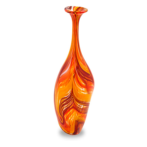 Lifestyle 'B' Medium Triple Swirl Bottle Vase Malta,Glass Lifestyle 'B' Malta, Glass Lifestyle 'B', Mdina Glass