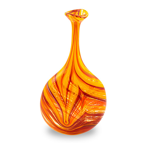 Lifestyle 'B' Large Lollipop Bottle Vase Malta,Glass Lifestyle 'B' Malta, Glass Lifestyle 'B', Mdina Glass