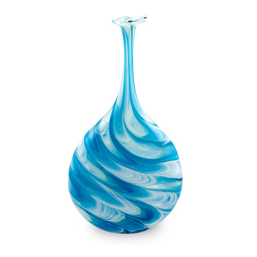 Lifestyle 'E' Large Lollipop Bottle Vase Malta,Glass Lifestyle 'E' Malta, Glass Lifestyle 'E', Mdina Glass