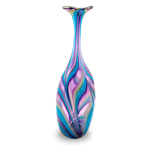 Lifestyle 'D' Large Barrel Bottle Open Top Vase Malta,Glass Lifestyle 'D' Malta, Glass Lifestyle 'D', Mdina Glass