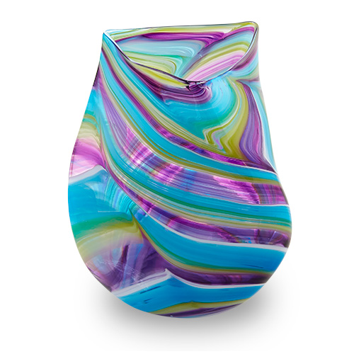 Lifestyle 'D' Medium Triple Swirl Vase Malta,Glass Lifestyle 'D' Malta, Glass Lifestyle 'D', Mdina Glass