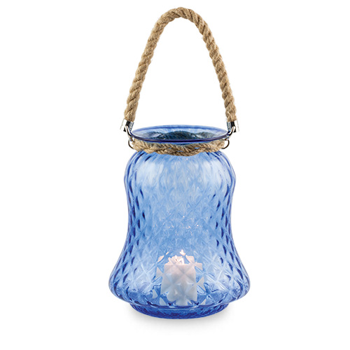 Large Bell Lantern with rope handle Malta,Glass Lanterns Malta, Glass Lanterns, Mdina Glass
