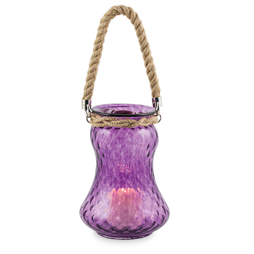 Small Bell Lantern with rope handle Malta,Glass Textured Range Malta, Glass Textured Range, Mdina Glass
