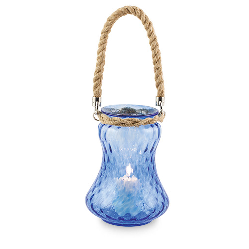 Small Bell Lantern with rope handle Malta,Glass Lanterns Malta, Glass Lanterns, Mdina Glass