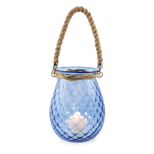 Venus Lantern with rope handle Malta,Glass Textured Range Malta, Glass Textured Range, Mdina Glass