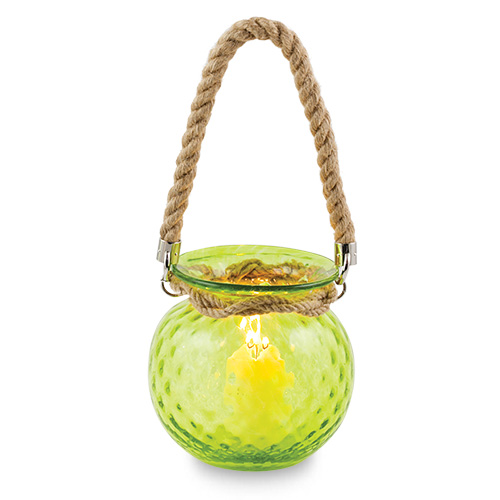 Ball Lantern with rope handle Malta,Glass Textured Range Malta, Glass Textured Range, Mdina Glass