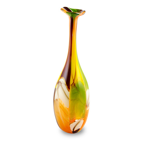 Africa Large Barrel Bottle Open Top Vase Malta,Glass Africa Malta, Glass Africa, Mdina Glass
