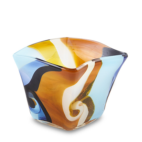 Agape Medium Pot Vase 2 Malta,Glass Agape Malta, Glass Agape, Mdina Glass