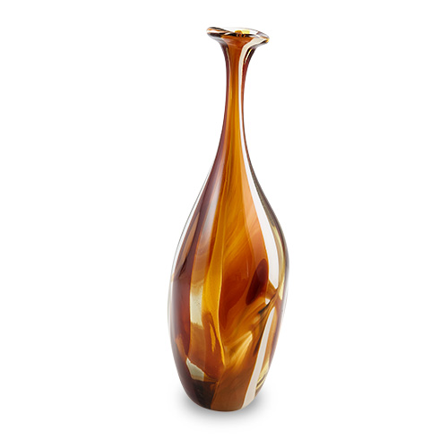 Caspia Large Triple Swirl Bottle Vase Malta,Glass Caspia Malta, Glass Caspia, Mdina Glass