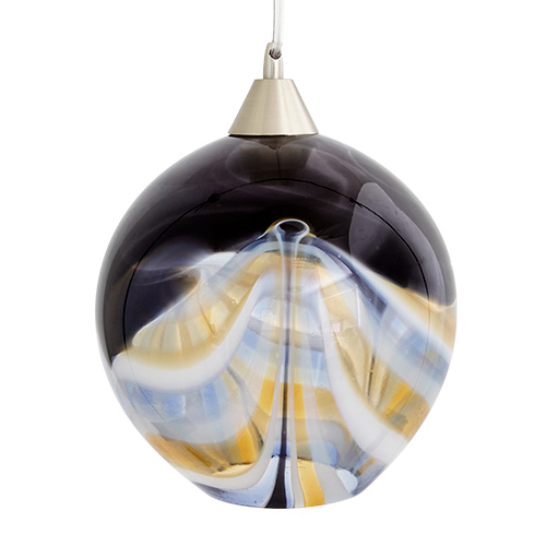 Corvo Medium Hanging Ball Light Malta,Glass Contemporary Collection Malta, Glass Contemporary Collection, Mdina Glass