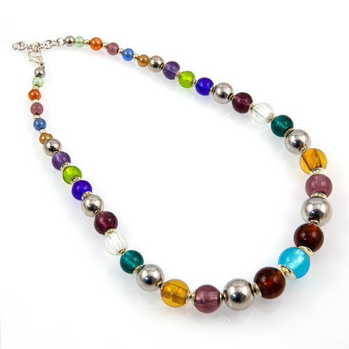 Glass Bead Necklace Malta,Glass Necklaces Malta, Glass Necklaces, Mdina Glass