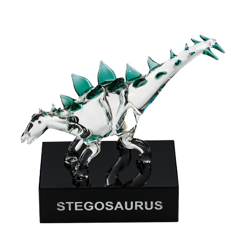 Stegosaurus Malta,Glass Figurines Malta, Glass Figurines, Mdina Glass