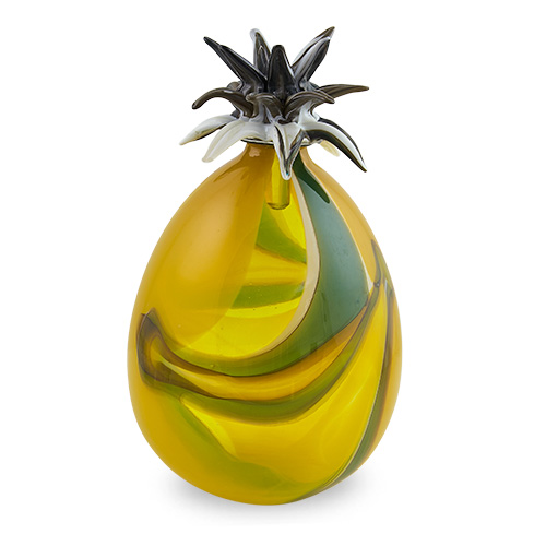 Large Legacy Stoppered Pineapple Vase Malta,Glass Legacy Malta, Glass Legacy, Mdina Glass