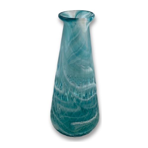 Small Tri Flower Vase Malta,Glass Waves Malta, Glass Waves, Mdina Glass