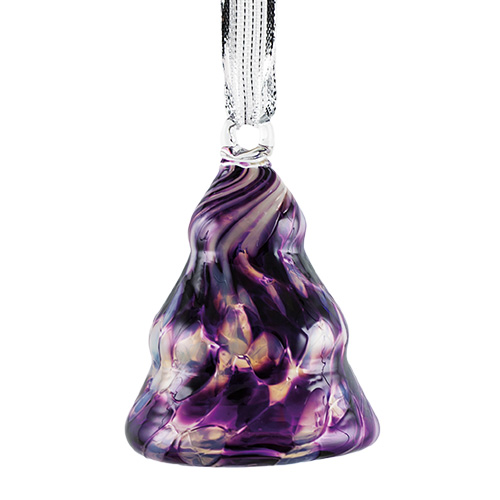 Candy Purple Tree Bauble Malta,Glass Baubles Malta, Glass Baubles, Mdina Glass